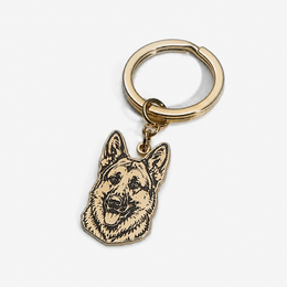 Unique Keyring – Based on an Animal Photo